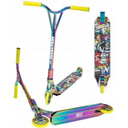 Extra strong higher stunt Scooter Raven Code Neo Chrome/Lime 120mm